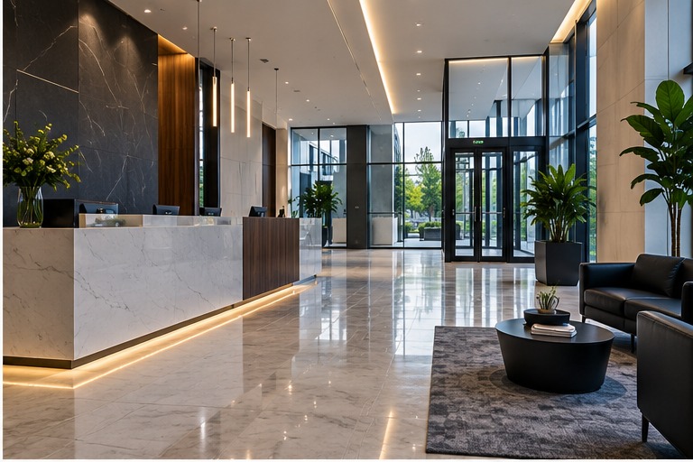Professionally maintained interior